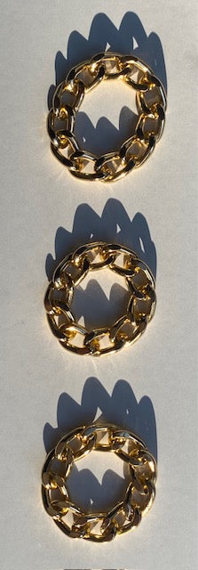 Luxe Gold Link Ring