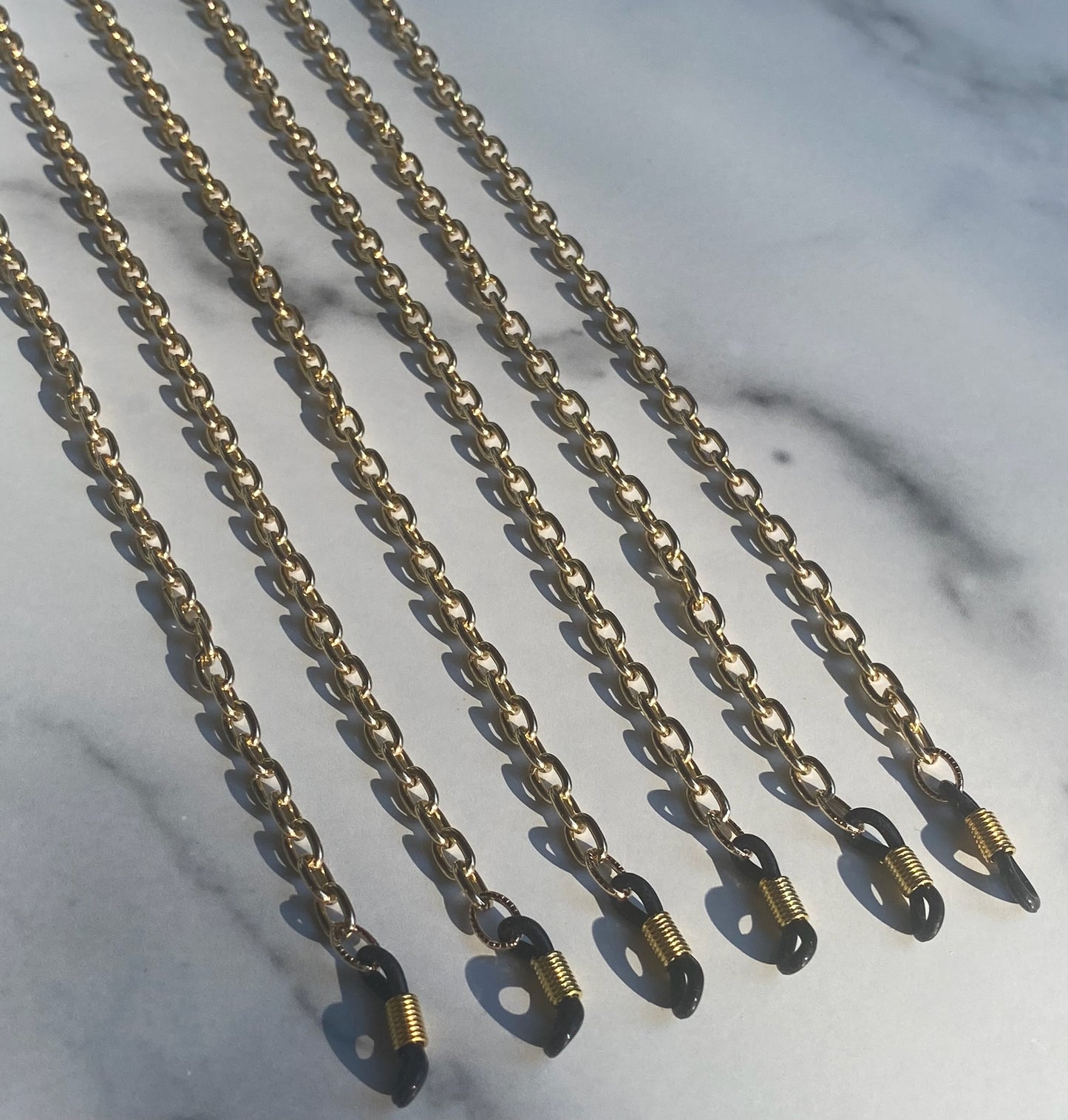 Oval Gold Sunglass Chains