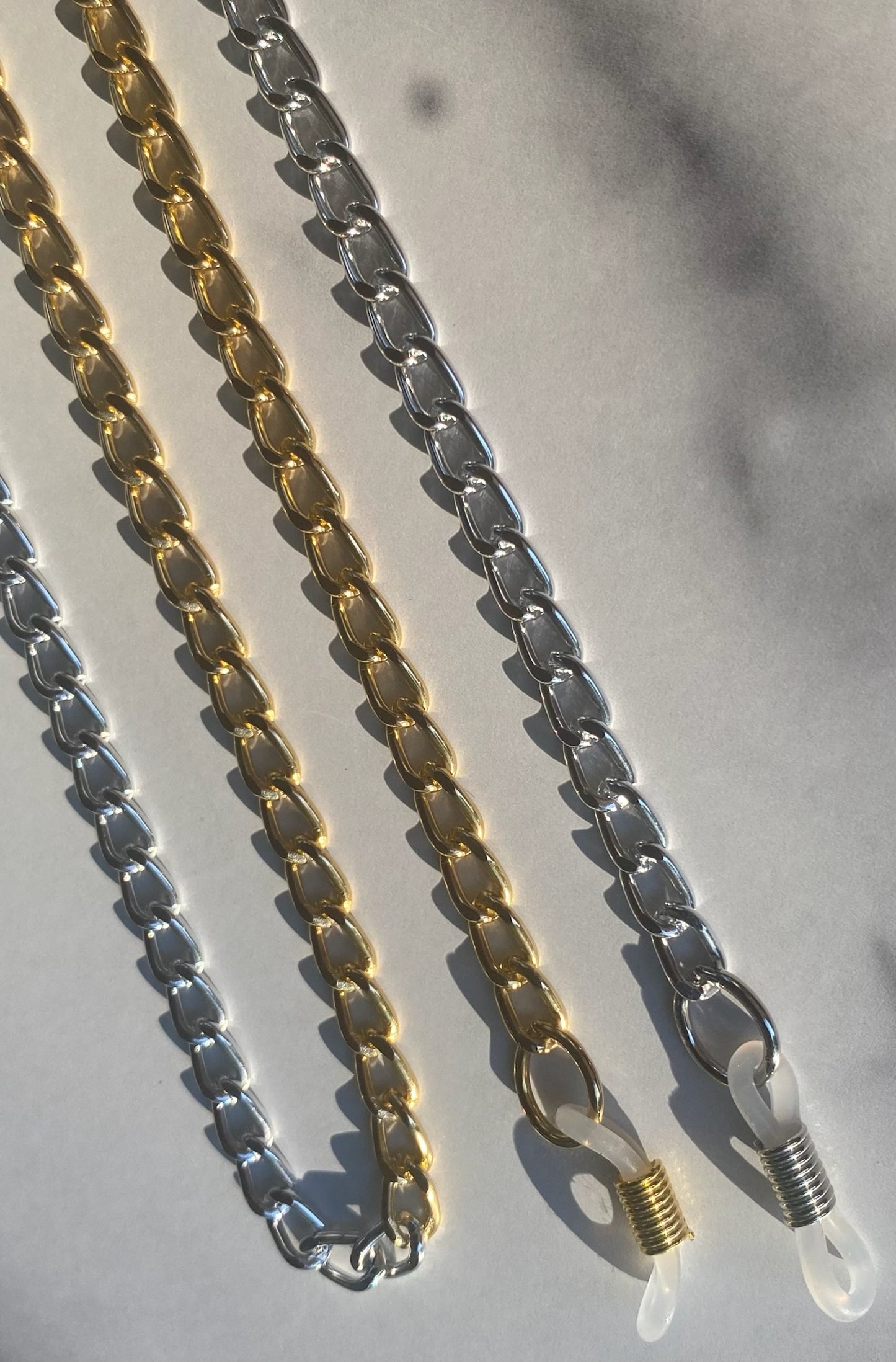 Luxe Mixed Metal Sunglass Chains