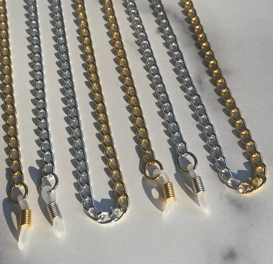 Luxe Mixed Metal Sunglass Chains