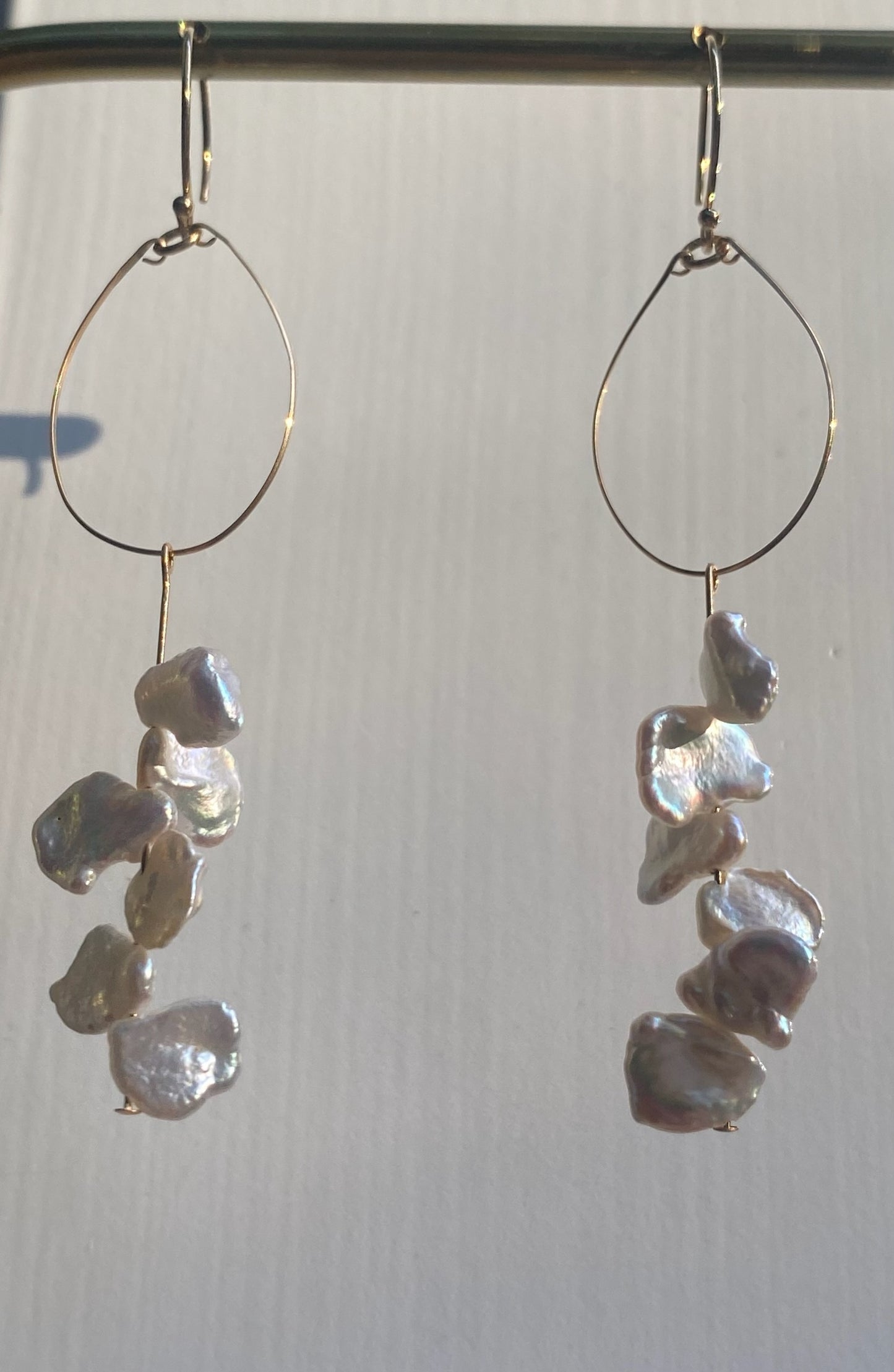 Dainty Freshwater Pearl Earrings