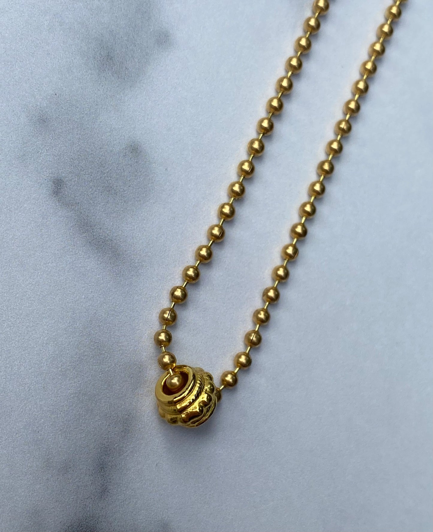 Gold Charm Necklace