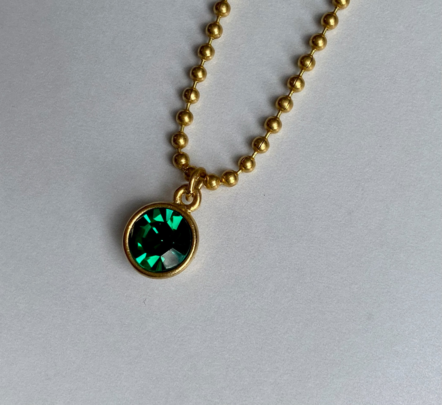 Birthstone Charm Necklace