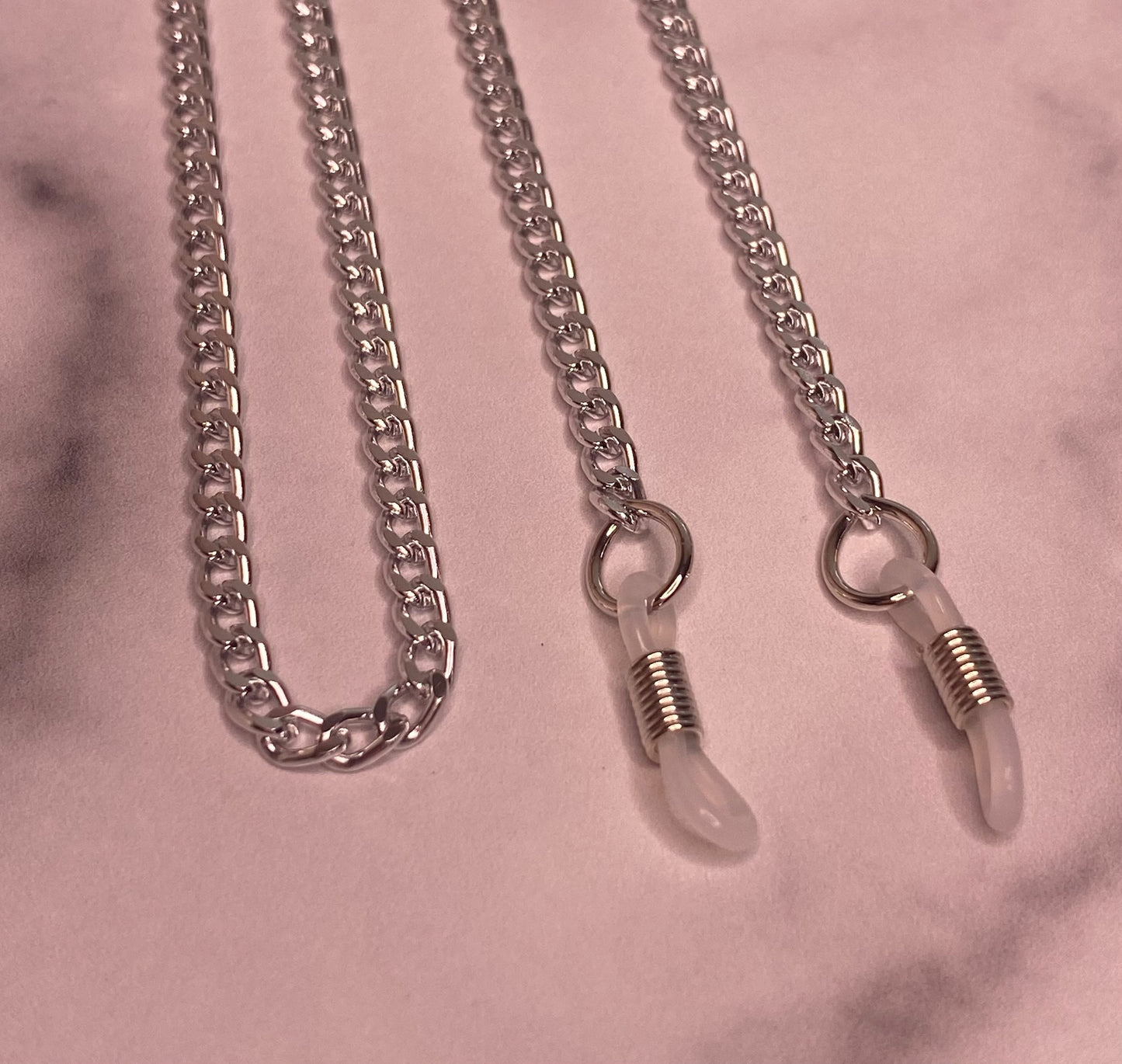 Mini Luxe Silver Sunglass Chains