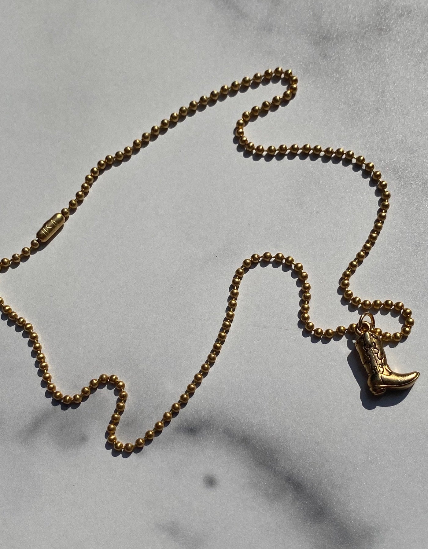 Gold Charm Necklace