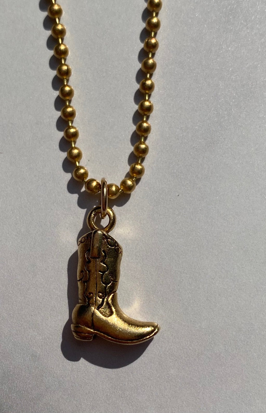 Gold Charm Necklace